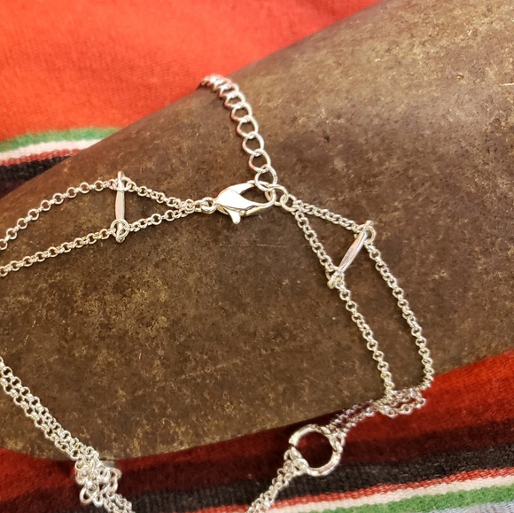 Rhinestone O Ring Choker - Picture 3 of 3